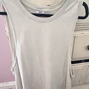 Bloom Cream Muscle Tee